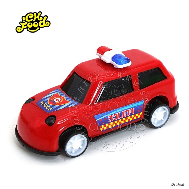 Novelty Plastic Pull-back Mini Police Car Toy