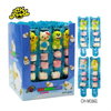 Halal Wholesale Lovely BBQ Animal Cartoon Shape Marshmallow Candy POP Lollipop OEM Twist and Heart Mini Cotton Candy