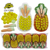 Fun Pineapple Shape Pressed Candy Fruit Flavor Puffed Candy