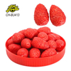 Manufacturer Hot Selling Wholesale OEM Fruit Flavor Strawberry-shaped Bubble Gum Halal Chewing Gum Candy Sweets