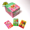 Custom Personal Label 2 in 1Doughnut Hamburger Chips Ice Cream Cola Bottle Shape Lollipop Halal Fruit Flavor Hard Candy Sweets