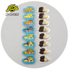 Wholesale and Custom Cheap Snack Food Chocolate Biscuits Cartoon Duck Shape Candy Toy for Kids