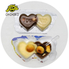 Hot Selling Wholesale Cheap Love Shape Chocolate Biscuits OEM Halal 3in1 Cookies Mini Ball Dip Chocolate Spread
