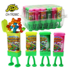 Wholesale and Custom Mini Square Chewing Gum in Cartoon Bottle for Kids