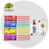 Tattoo Bubble Gum Fruit Flavor Chewing Gum Candy Sweets Wholesale and OEM
