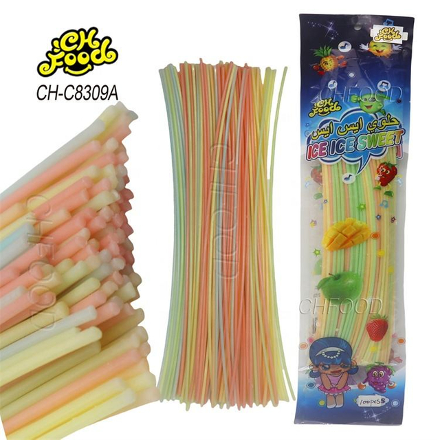 Custom Fruit Flavor Long Cc Stick Sour Powder Candy Sweets