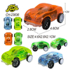 Wholesale Low MOQ Bulk Cheap Plastic Small Transparent Toy Car Pull-back Vehicle Promotion Toy for Kids