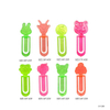 Creative Chinese Cheap Cartoon Mini Plastic Paper Clip Holder Promotional Toys