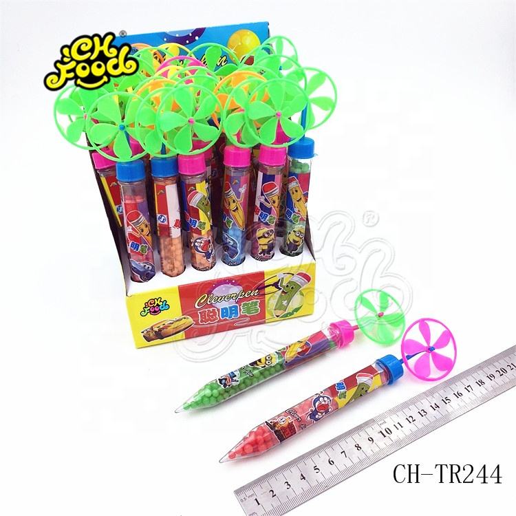 Chfood Colorful Clever Pen Candy With Windmill
