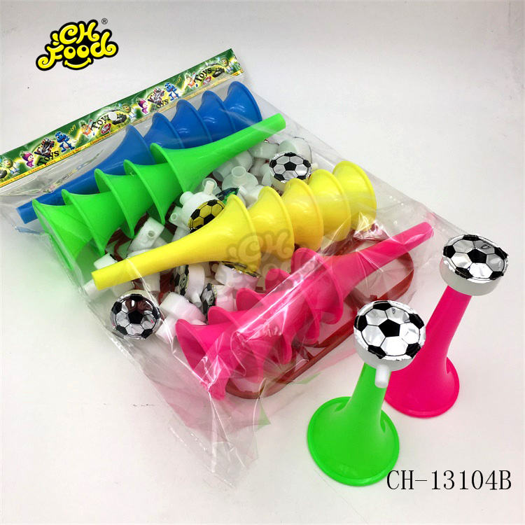 Chinese Factory Plastic Cheering Football Fans Horn Toys