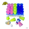 Halal New Plastic Badminton Toy With Rainbow Candy
