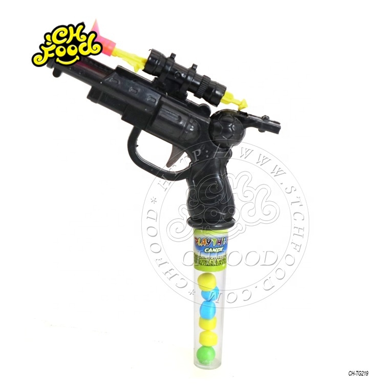 Popular Black AK Rifle Gun Toy Candy