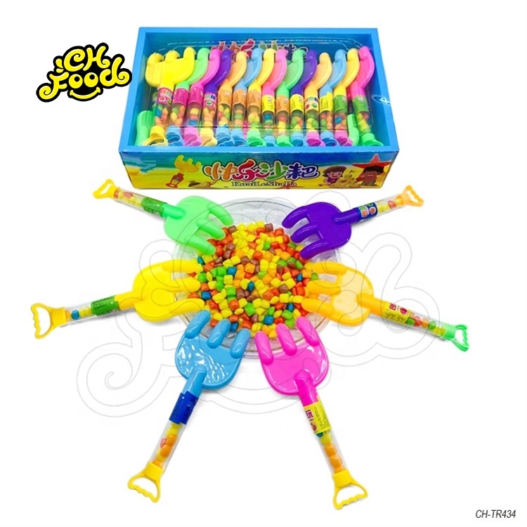 Beach Tools Tube Toy Candy With Chewing Gum
