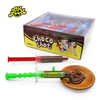 Halal Big Syringe Toys Filled Liquid Chocolate Jam For Kids