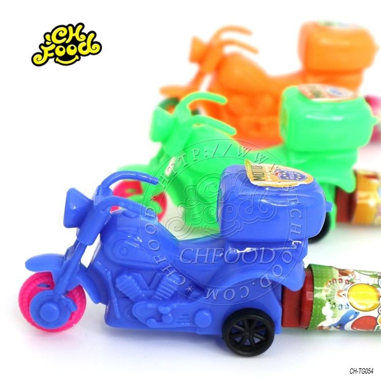 China Plastic Small Three-Wheeled Motorcycle Toy Candy Popular Kids Toys