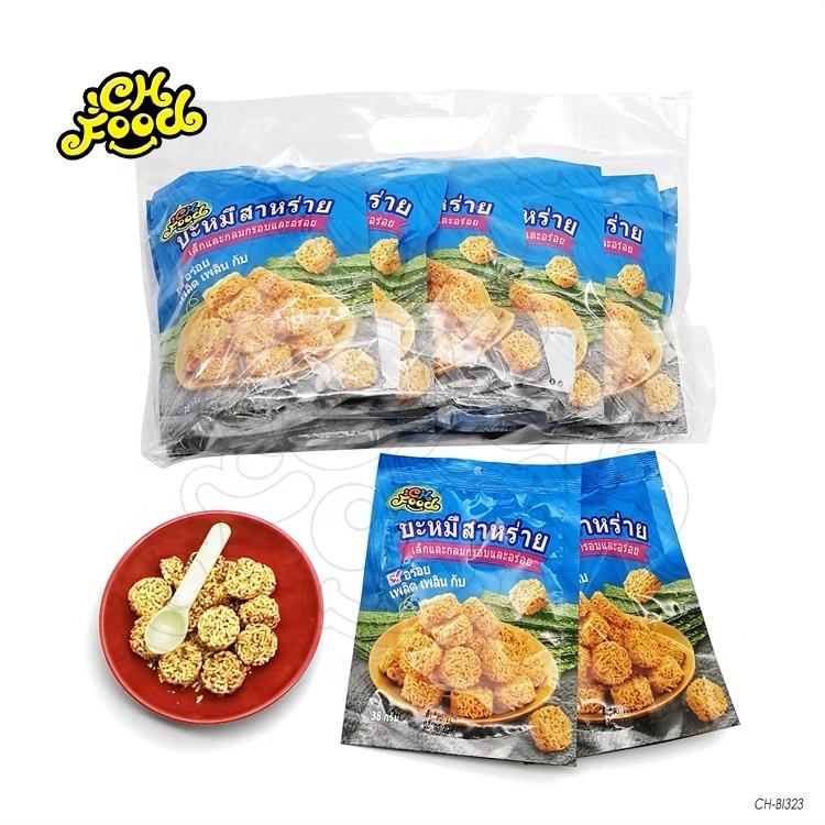 Wholesale Halal Snacks Instant Noodles Dry Eat Crispy Noodles