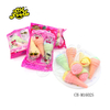 Halal Small Pop Ice Cream Shape Marshmallow Filled With Fruit Jam Candy Sweet