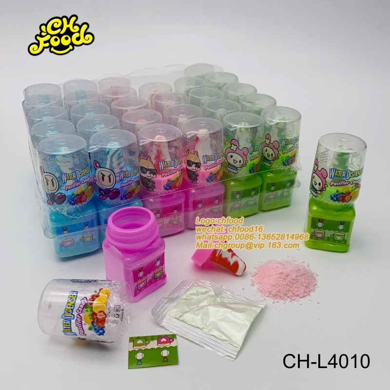 New Type Water Dispenser Nipple Candy with Sour Powder Candy