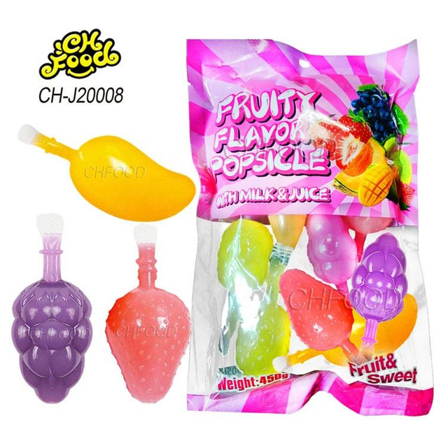 Wholesale Hot Selling Fruit Shape Jelly Pudding Sweets Candy Halal Kids Snack Food