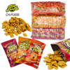 Custom Salty and Crispy BBQ Cheese and Spicy Rice Crust Puffed Food Snack for Kids