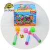 Hot Selling New Arrival Funny Plastic Meteor Hammer Toys with Candy Fruity Flavor Sweets Snack for Kids Wholesale and OEM Halal