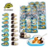 Wholesale and Custom Cheap Snack Food Chocolate Biscuits Cartoon Duck Shape Candy Toy for Kids