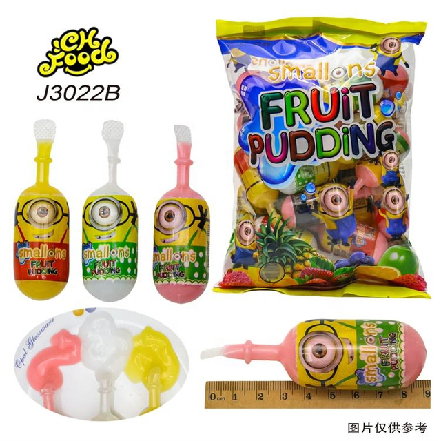 Custom Mix Fruit Flavor Small Jelly Pudding Bag Packing Wholesale Sweet Snack Food for Kids