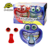 Hallowmas Fruit Flavor 3D Tongue and Eyeball Gummy Candy Sweets Low MOQ Wholesale Halal Funny Face Candy