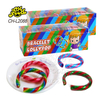 Halal Rainbow Dual-color Bracelet Lollipop Hard Candy China OEM & Wholesale Candy Sweets