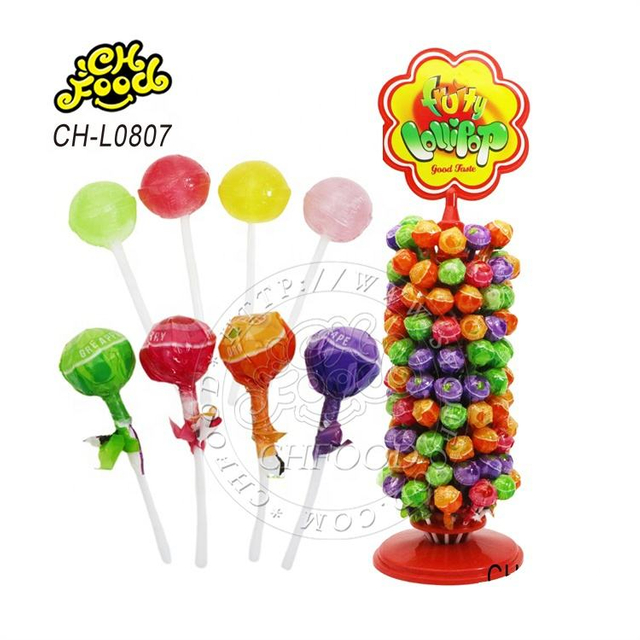 Halal Lollipop Tree Sweets Hard Candy Wholesale Fruit Flavor Hard Pop Candy