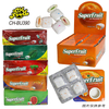 Wholesale Hot Selling 4pcs Chewing Gum OEM Cola Mint Fruit Strawberry Orange Watermelon Flavor Jelly Jam Filled Bubble Gum Halal