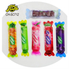 Wholesale Sugar Coated Mix Fruit Flavor Gummy Jelly Candy Halal Chewy Soft Candy