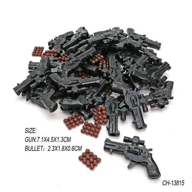 Small Cheap Toy Gun With Plastic Bullets For Kids Promotional Toys