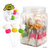 Halal Cute Cartoon Pig Lollipop In Jar and Box