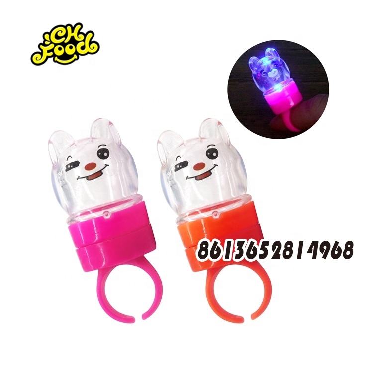 LED China Kids Novelty Cute Light up Cat Shape Ring Toy For Kids