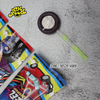 New Production Wheel Shape Lightning Lollipop With Glow Stick