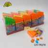 Plastic Music Harmonica Whistle Toy with Candy
