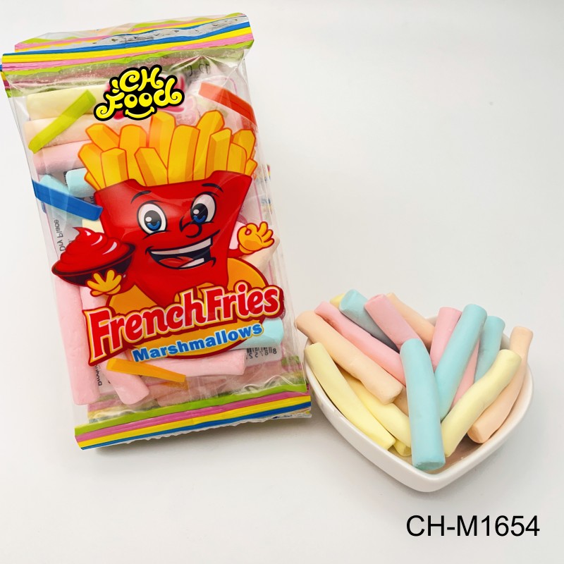 Fruit Flavor French Fries Marshmallow Sweet for Sale