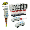 New Plastic Police Car Toy Fire Truck Car Toy with Fruit Tablet Candy