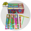 Wholesale Halal Cheap Plastic Propeller Toy with Sour Soft Roll Gummy Jelly Candy Sweet for Kids Bamboo Dragonfly Candy Toy