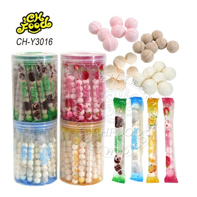 Ice Creamy Ball Candy Sweet Milk Candy for Wholesale