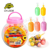 Halal Fruit Flavor Mini Jelly Pop Candy Sweets Cartoon Jelly Candy Jelly Cup for Children Wholesale and OEM