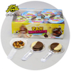 Wholesale Sweet Cookie Biscuit Ball Dip Chocolate Spread Pan-Shaped Candy Toy for Kids Halal Sweets Snack Food