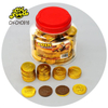 Halal Wholesale Hot Selling Golden Chocolate Coin Sweet Candy OEM Snack Food