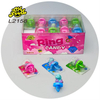 Customized Unicorn Horse Shaped Ring Pop Candy Toy Lollipop OEM Hard Sweet Halal Fruit Flavor Candy for Kids