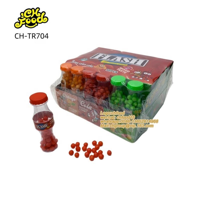 Cola Soda Bottle Toys With Fruit Flavor Candy