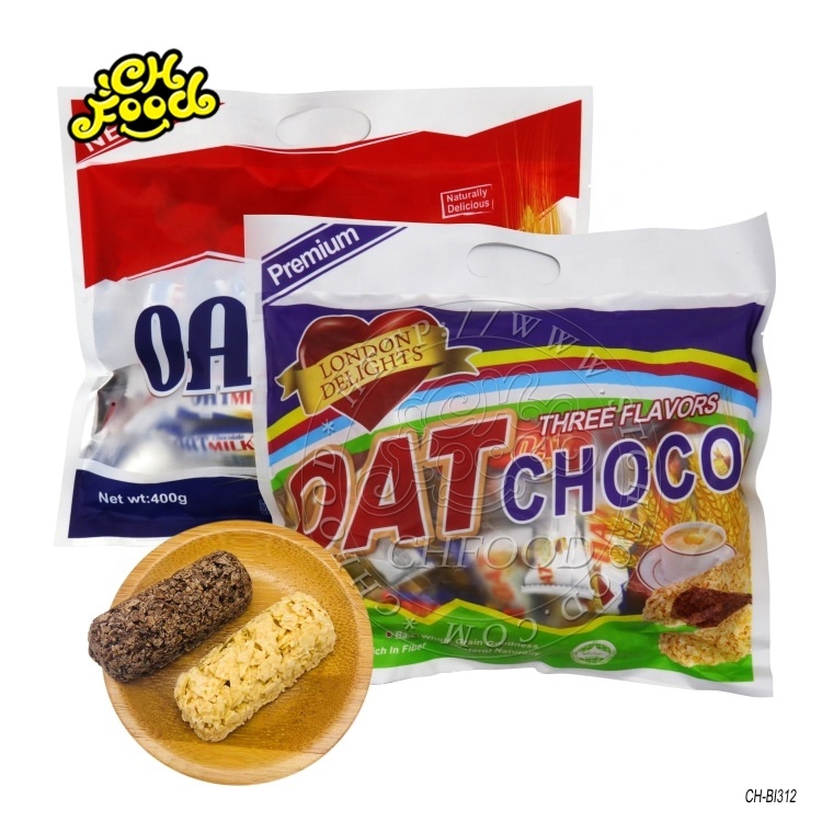 Hot 400g Oat Choco Biscuits Bar Assorted