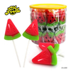 Wholesale Watermelon Handmade Lollipop Sweet Hard Fruit Flavor Candy Pin Pop Lollipop