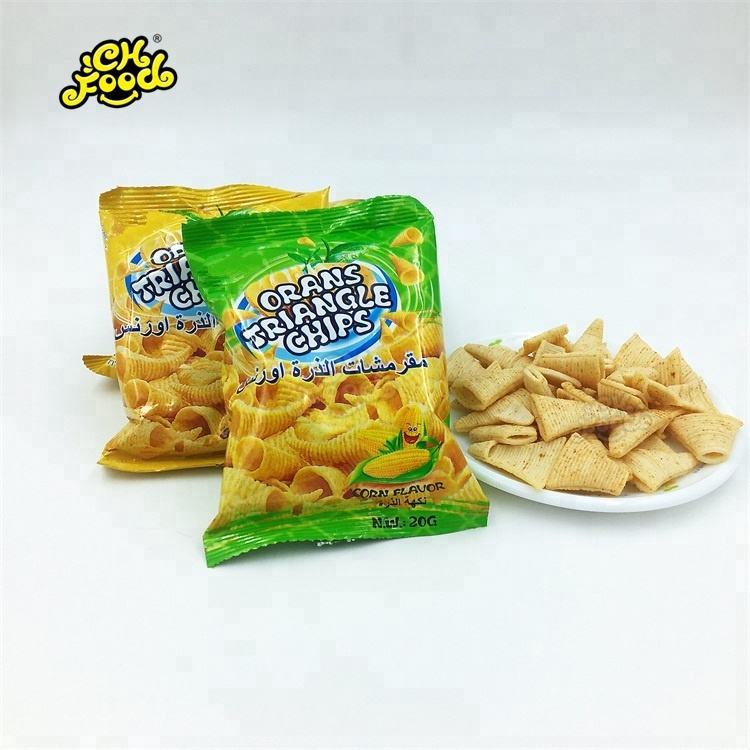 Salty Snack Food Fried Crispy Triangle Chips