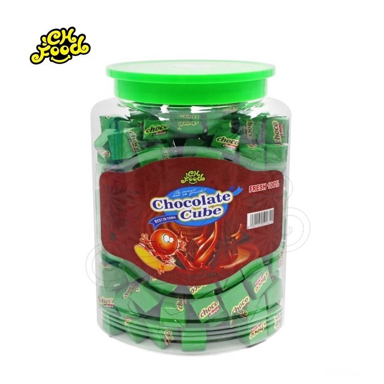 Hot Selling Milk Chocolate Cube Candy